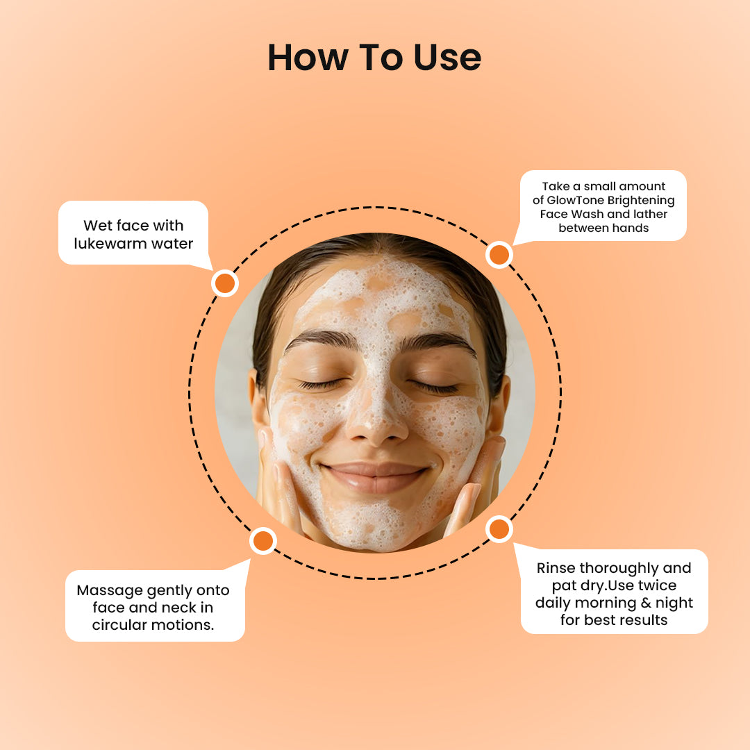 GlowTone Brightening Face Wash
